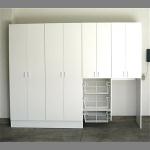 Adjustable Shelving with Doors